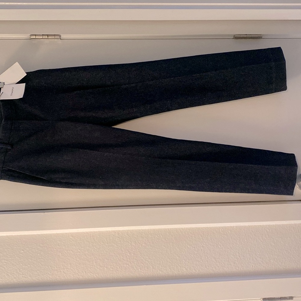 NWT Women’s Theory Tailored Trouser-Indigo Denim-Size 0